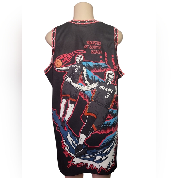 BRAND X REAPERS OF SOUTH BEACH BASKETBALL JERSEY(Men's) - Picture 4 of 7